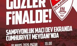 Elazığ'da dev ekran kurulacak