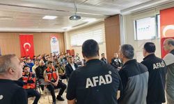 Elazığ'da Orman Bölge Müdürlüğü personeline afet eğitimi