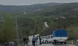 Elazığ'da trafik kazası: 2 yaralı