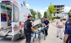 Elektrikli motor devrildi: 1 yaralı