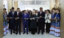 Emine Erdoğan, Kazakistan'da Sıfır Atık Eğitim Laboratuvarı'nın açılışını yaptı
