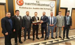 Emre Akoğan'dan Başkan Uçar'a ziyaret; Oto sanayi esnafına taziye evi müjdesi