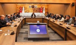 Erzincan'da Toplu Sera Bölgesi için değerlendirme toplantısı