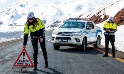 Erzurum kent merkezinde bir ayda 112 trafik kazası