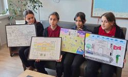 Esenköy'de öğrencilerden jandarmaya anlamlı ziyaret