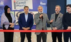 Esenler'de Cemil Meriç karikatür sergisi sanatseverlerle buluştu