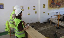 Eskişehir'de 'milli sevda' simülasyon oldu: Şantiye izlemek yetmedi, başına geçtiler