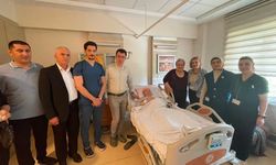 ESOGÜ hastanesi yönetiminden hasta ve çalışanlara bayram ziyareti