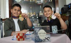 Gaziantepli kardeşler matematik olimpiyatlarına damga vurdu