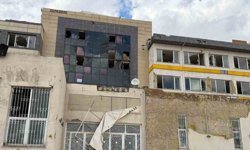 Gaziantep'teki 'süper hücre' okulda ağır hasara neden oldu