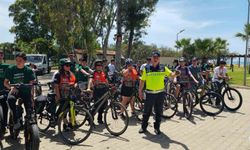 Gençler bağımlılığa karşı pedal çevirdi