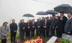 Giresun'da öldürülen genç başkan için Erbakan'dan taziye ziyareti