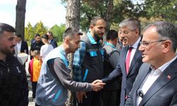 Hacılar'da bayramlaşma programı düzenlendi