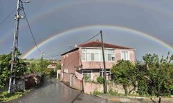 İstanbul'da gökkuşağı sürprizi