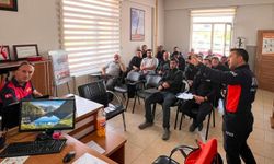 İtfaiye personeline yönelik eğitimler sürüyor