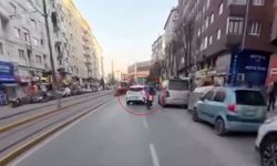 'Kamera çekiyor mu' dedikten saniyeler sonra kaza yaptı
