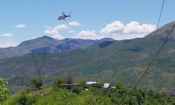 Karakaya Barajı ana elektrik iletim hattında helikopter destekli bakım