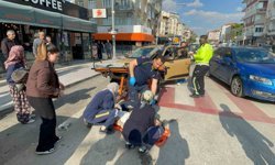 Karaman'da motosiklet kazası: 1 yaralı