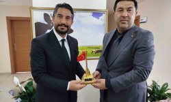 Kars'ta hayvancılık için güç birliği: KATSO'dan Eren Alp'e hayırlı olsun ziyareti