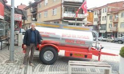Kendi imkanları ile yangın söndürme tankeri satın aldılar