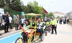 Kızılcıklı Mahallesi'nde Trafik Eğitim Sokağı açıldı