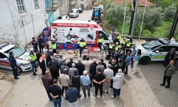 Kula'da çiftçilere trafik güvenliği eğitimi