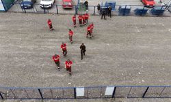 Kurban yakalama timine komando eğitimi