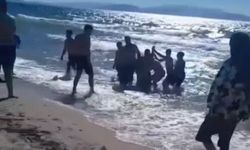 Kuşadası'nda iki kişi boğulma tehlikesi geçirdi