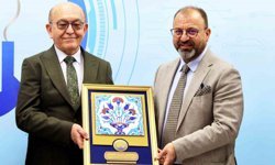 Kütahya OSB'de Emin Yüce görevine veda etti
