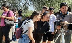 Lise öğrencilerinden sulak alan temizliği