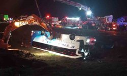 Malatya'da yolcu otobüsü devrildi: 4 ölü, çok sayıda yaralı