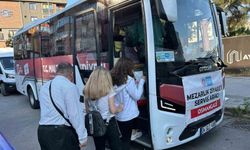Maltepe'de bayramda mezarlıklara ücretsiz ring seferleri başladı