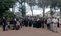 Manavgatlı hacı adayları kutsal topraklara uğurlandı