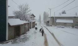 Mayıs ayında çocukların kartopu keyfi