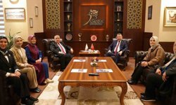 MEB Bakan Müşaviri Subaşı'ndan Rektör Kırışık'a ziyaret