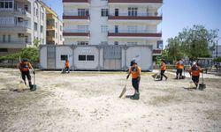 Mersin'de kurban kesim alanlarında bayram temizliği