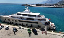 Milyarderlerin yüzen sarayları Antalya'da inşa ediliyor