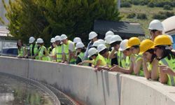 Muğla Atıksu Arıtma Tesisinde öğrencilere çevre bilinci eğitimi