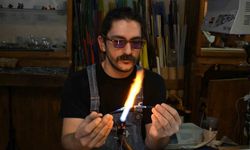 Murano'dan Eskişehir'e gelen camlar, burada birer sanat eserine dönüşüyor
