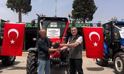 Mut'ta orman köylüsüne traktör desteği
