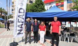 NAFAD standına vatandaşlar ilgi gösterdi