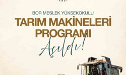 Niğde Ömer Halisdemir Üniversitesi'nde tarım makineleri programı açıldı