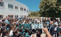 Okullarda Bodrum FK coşkusu yaşandı