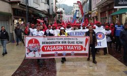 Ordu'da 1 Mayıs etkinliği