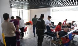 Orman personelinden kan bağışına destek