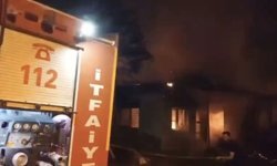 Osmaniye'de ahşap evde yangın: Ev kullanılamaz hale geldi