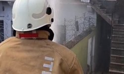 Reyhanlı'da ev yangını