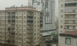 Sağanak ve fırtına Bossan Hastanesine büyük zarar verdi
