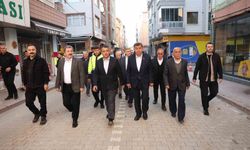 Samsun protokolünden Havza'da bayramlaşma ve sel bölgesinde inceleme