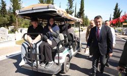 Samsun'da mezarlıklarda bayram öncesi bakım ve ulaşım çalışmaları tamamlandı